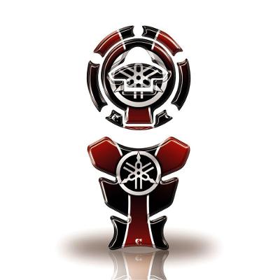 Kit Protetor Tanque Yamaha Acima 2016 Diapasão Diapasão Vermelho