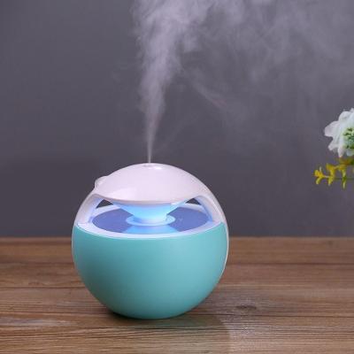 Umidificador De Ar Ultrassônico Night Elf Azul 450ml C Flaconete De Essência 2,5ml Aromatizador Esp Azul
