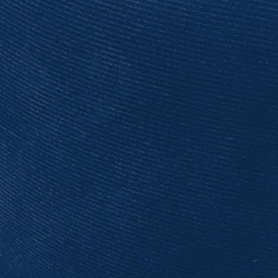 Puff Giratório Elisa Suede Base Madeira D´rossi Azul Marinho