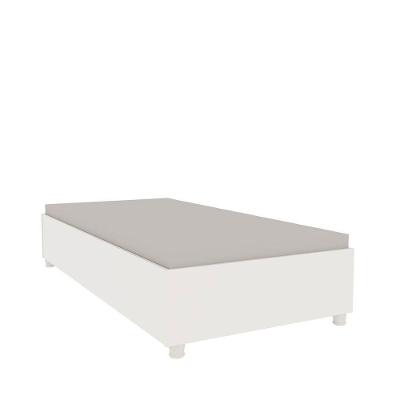 Cama Box Solteiro Mônaco Tcil Móveis branco