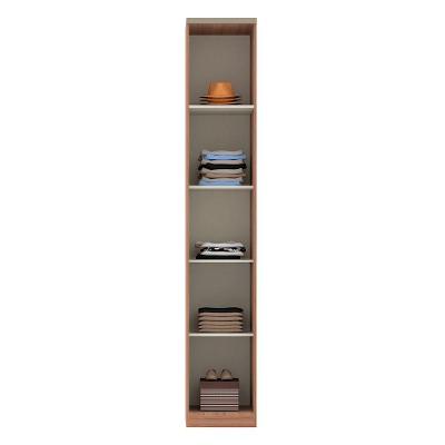 Guarda Roupa Sem Porta 40,5cm 4 Prateleiras Connect Vanilla
