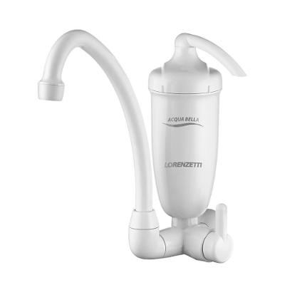 Filtro Purificador Com Torneira água Acqua Bella Parede Lorenzetti - Branco