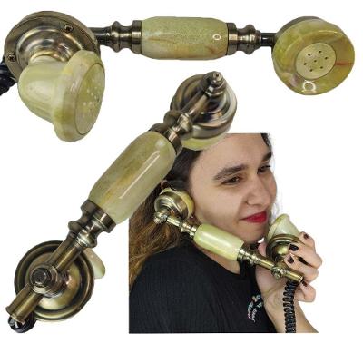 Gancho Monofone Vintage Estilo Retro Telefone Fixo Rj11