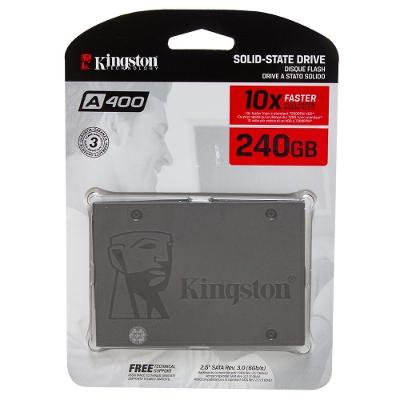Drive Ssd A400 240gb Kingston Sata3 Sa400s37/240g Preto