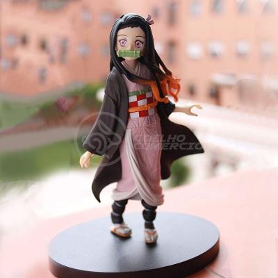 Action Figure Boneco Oni Nezuko Kamado Demon Slayer 14cm