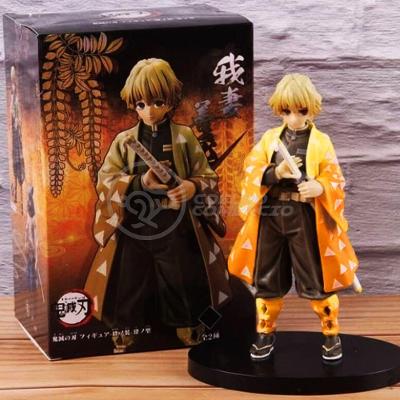 Action Figure Zenitsu Agatsuma Raio Demon Slayer 14cm