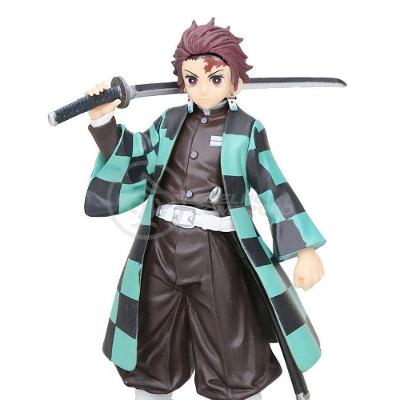 Action Figure Boneco Tanjiro Kamado Demon Slayer 14cm