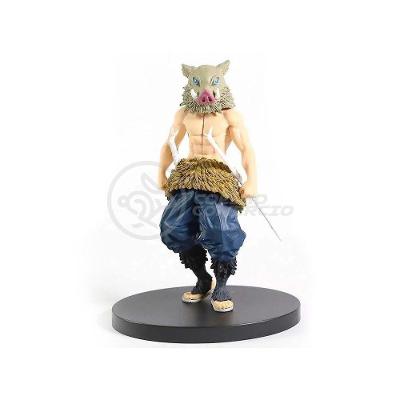 Action Figure Boneco Inosuke Hashibira Demon Slayer 14cm