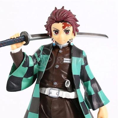 Action Figure Boneco Tanjiro Kamado Demon Slayer 14cm