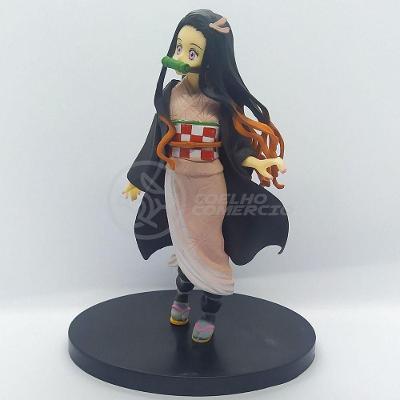 Action Figure Boneco Oni Nezuko Kamado Demon Slayer 14cm
