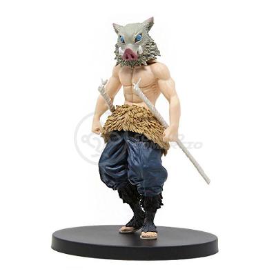 Action Figure Boneco Inosuke Hashibira Demon Slayer 14cm