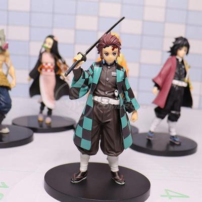 Action Figure Boneco Tanjiro Kamado Demon Slayer 14cm