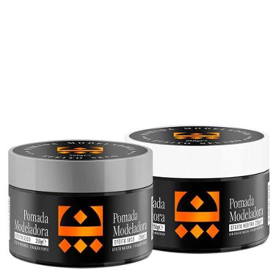 Kit Pomada Efeito Seco + Efeito Neutro Embaixador 250G