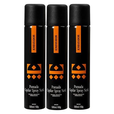 Kit 03 Pomada Spray Efeito Matte Nerk Embaixador 100Ml