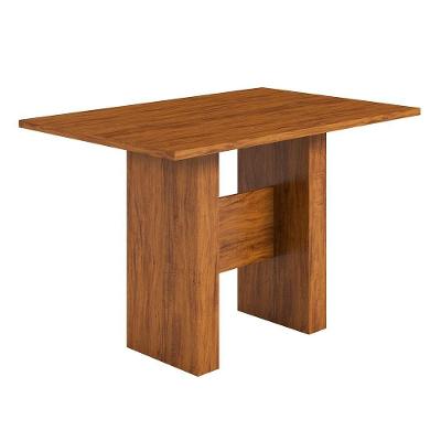 Mesa De Jantar Tampo Mdf 1,20M X 0,80M Imbuia Quick Viero