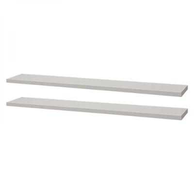 Kit 2 Prateleiras 70 X 20cm Branca Suporte Invisível