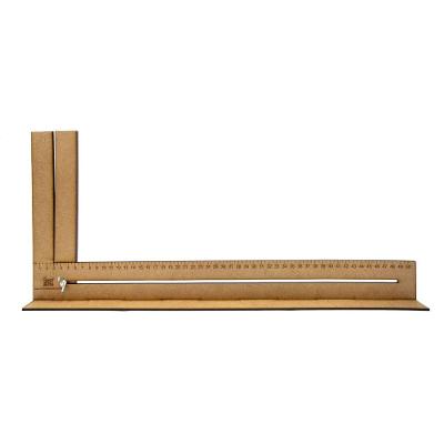 Régua Para Cabelo de Boneca Mdf 50 Cm