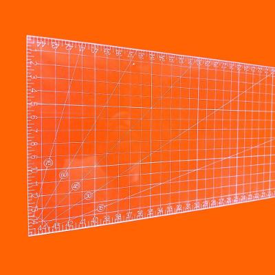 Régua Patchwork 15x45cm Cristal