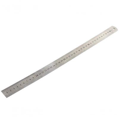 Régua Metal Inoxidável Baixo Relevo 40cm