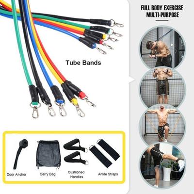 Kit Elásticos Para Exercícios De Resistência Fit Treino