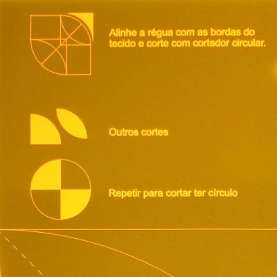 Régua Para Patchwork Arredondamento