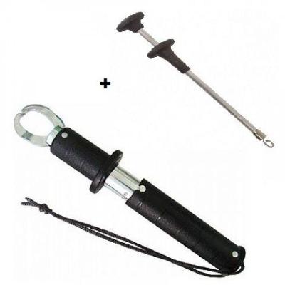 Kit Alicate Pega Peixe com balança Saca Anzol