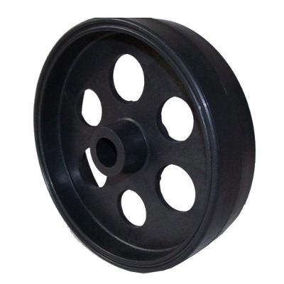 Roda Plástica Polipropileno P/ Carrinho Carga 10 Rodas