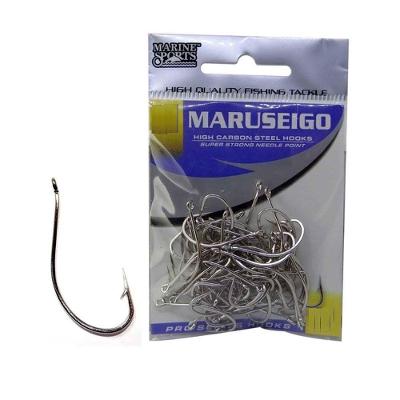 Anzol Maruseigo Nickel Prateado Marine Sports N010 C/50