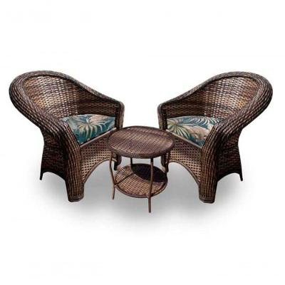 Conjunto De Poltronas 2 Poltronas + 1 Mesa Centro Palmares