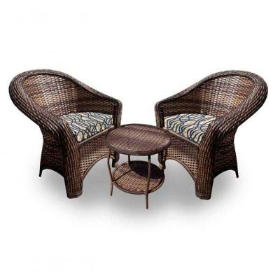 Conjunto De Poltronas 2 Poltronas + 1 Mesa Centro