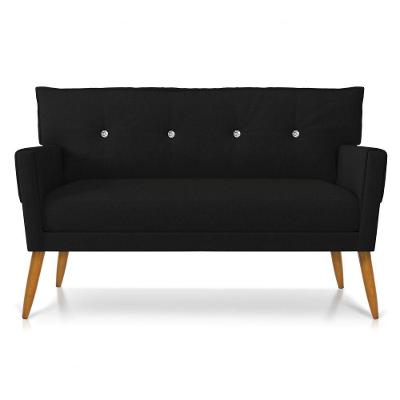 Namoradeira Linho Cor A79 Preto