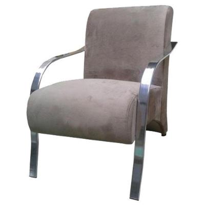 Poltrona Venus 1 Lugarbraço Aluminio Bege