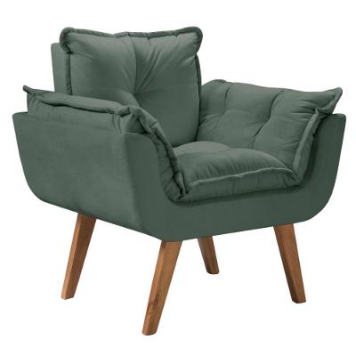 Poltrona Opalla Base Palito Verde