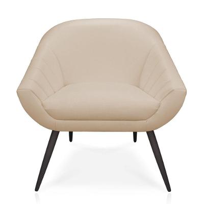 Kit 02 Poltronas Giovana Corino Pés Palito De Ferro