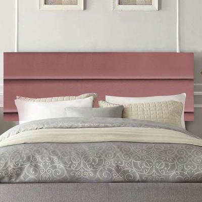 Painel Estofada Argentina 195cm King Size Para Cama Box Quarto Suede Rose Gold - Gat Magazine