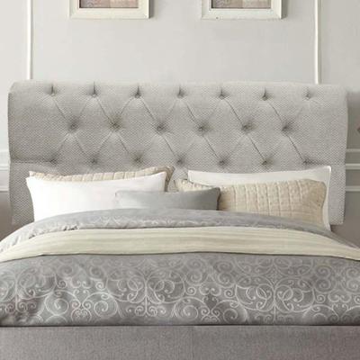 Painel Estofada Paris 140cm Casal Para Cama Box Quarto Linho Bege - Gat Magazine