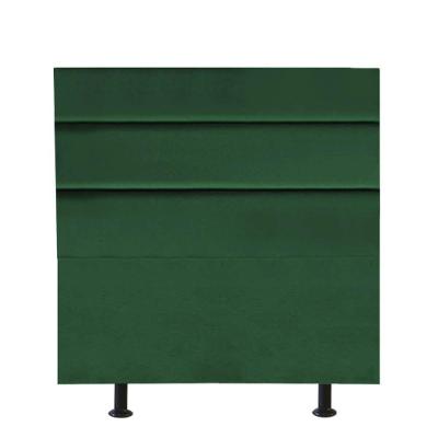 Cabeceira Estofada Argentina 100cm Solteiro Para Cama Box Quarto Suede Verde - Gat Magazine