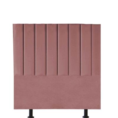Cabeceira Estofada Carla 90cm Solteiro Para Cama Box Quarto Suede Rose Gold - Gat Magazine