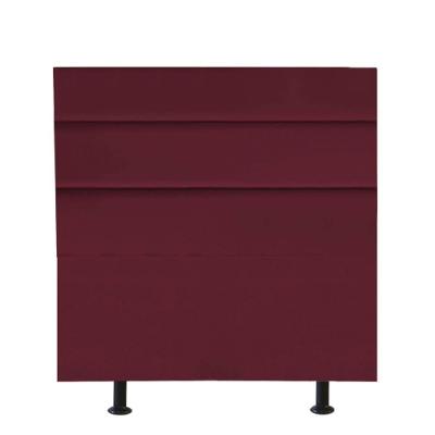 Cabeceira Estofada Argentina 100cm Solteiro Para Cama Box Quarto Suede Bordô - Gat Magazine