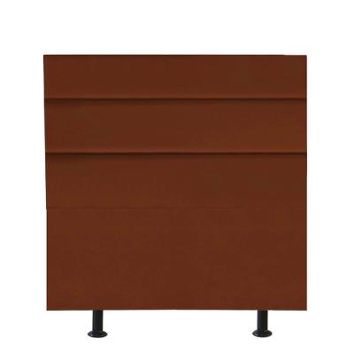 Cabeceira Estofada Argentina 100cm Solteiro Para Cama Box Quarto Suede Terracota Telha Gat Magazine