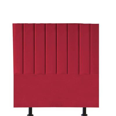 Cabeceira Estofada Carla 90cm Solteiro Para Cama Box Quarto Corino Vermelho - Gat Magazine