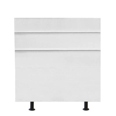 Cabeceira Estofada Argentina 90cm Solteiro Para Cama Box Quarto Corino Branco - Gat Magazine