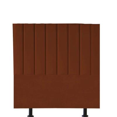 Cabeceira Estofada Carla 90cm Solteiro Para Cama Box Quarto Suede Terracota Telha - Gat Magazine