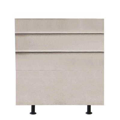 Cabeceira Estofada Argentina 90cm Solteiro Para Cama Box Quarto Suede Bege - Gat Magazine