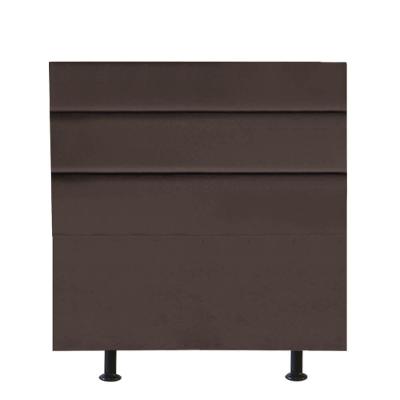 Cabeceira Estofada Argentina 100cm Solteiro Para Cama Box Quarto Suede Marrom - Gat Magazine