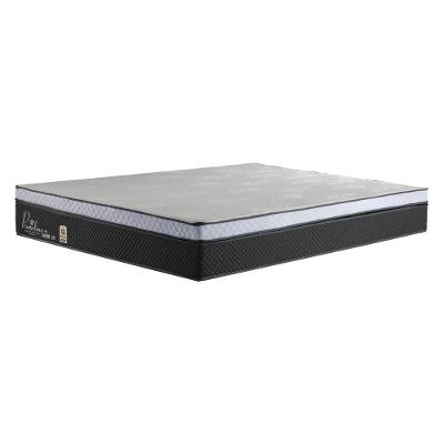 Colchão Casal Gazin 138x35x188cm - Densidade Dhr50 Cr411a Preto/branco