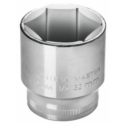 Soquete Sextavado 13 Mm Encaixe 1/2" Tramontina Em Aço