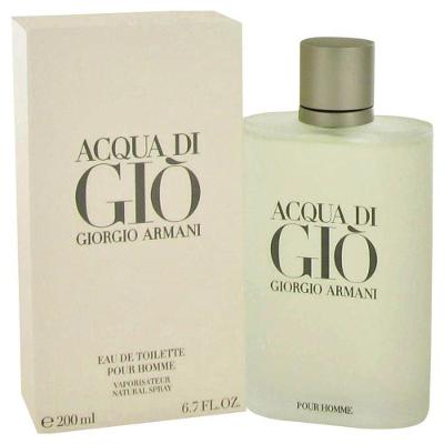 Perfume/Col. Masc. Acqua Di Giorgio Armani 200 Ml Eau De Toilette