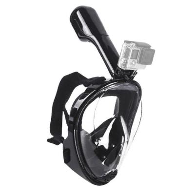 Máscara de Mergulho Surface Preta L/xl com Adaptador para Câmeras de Ação