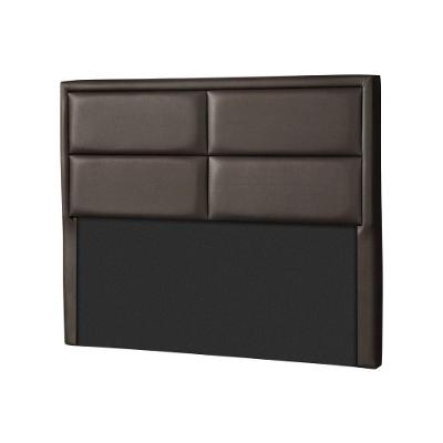 Cabeceira Cama Box Estofada Casal New York Courano Marrom - Probel